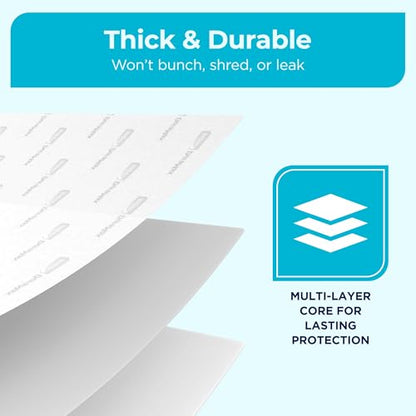Inspire Extra Large Super Absorbent Disposable Bed Pads for Incontinence Ultra Thick and Absorbent Bed Pads Disposable Adult | Puppy Pads | Pee Pads for Adults (Duramax 30" x 36") - size: Duramax 30" x 36"