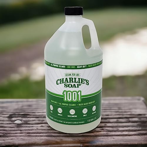Charlie's Soap 1001 Cleaner & Degreaser Concentrate, 1 Gallon - size: 128 Fl Oz (Pack of 1)