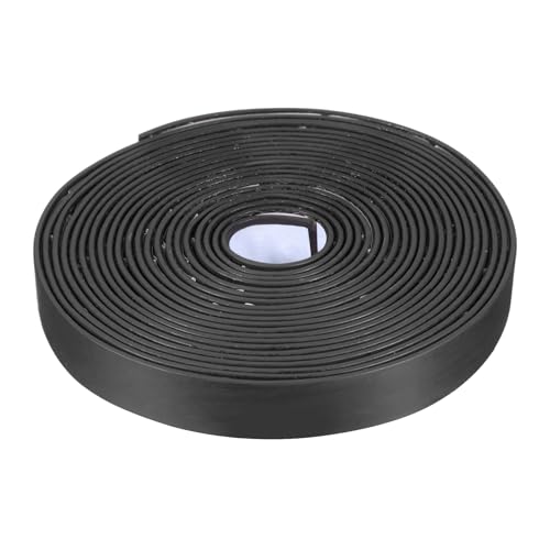 Smoke Fire Seal Strip 16.4Ft 18mm / 0.71" W x 2mm/0.08" T Black - color: Black, size: 16.4FT x 18mm / 0.71" W x 2mm/0.08" T