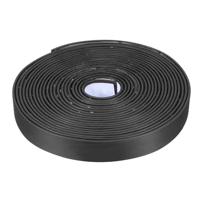 Smoke Fire Seal Strip 16.4Ft 18mm / 0.71" W x 2mm/0.08" T Black - color: Black, size: 16.4FT x 18mm / 0.71" W x 2mm/0.08" T