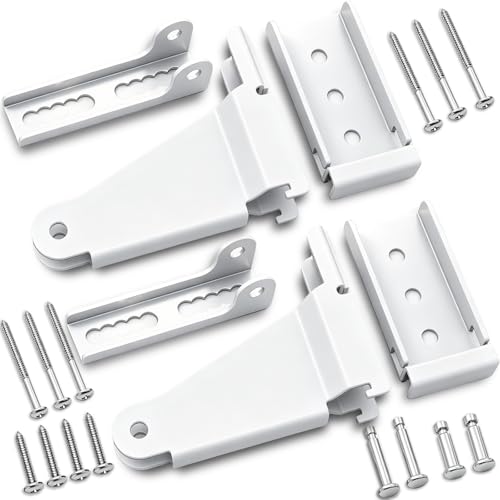 Thickened Storm Door Closer Bracket, Durable Storm Door Replacement Kit - size: 2pack white