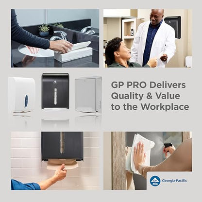 GP Georgia-Pacific Professional Series Premium 2-Ply Multifold Paper Towels by GP PRO, White, 2344214, 150 Towels Per Pack, 16 Packs Per Case