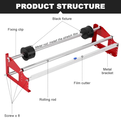 23.6 inch Table Stretch Film Dispenser Wrapping Machine