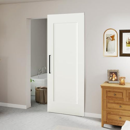 BarnSmith 30"x84" Concealed Sliding Barn Door with Soft Close Hardware Kits - size: 30''x84''