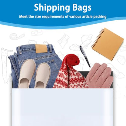 9527 Product Poly Mailers Envelopes Shipping Bags Self Sealing,100 Bags,10x13 inches,2.5 Mil (White) - color: White, size: 10"x13"|100Pcs