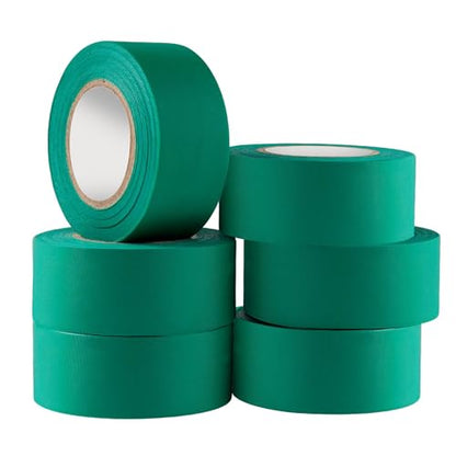 GEYYANG 6 Pack Green Flagging Tape, 1-3/16in x 100ft, 3.35 Mil Thick - color: Green, size: 1.18in X 98ft