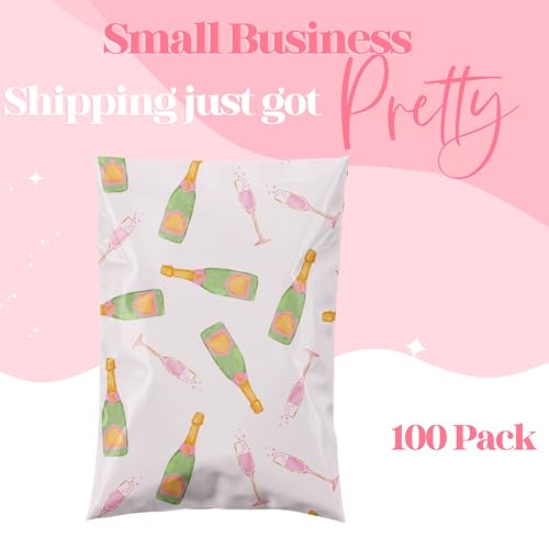 Pretty Package Store Poly Mailers 10x13, Champagne, 100 Pack - color: Champagne, size: 10x13