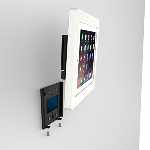 VidaMount White Enclosure and Fixed VESA Slim Wall Mount [Bundle] Compatible with iPad 2/3/4 - color: White, size: iPad 2/3/4