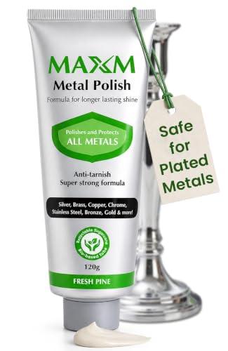 Metal Polish Paste for Chrome, Stainless Steel, Copper & Aluminum Polish