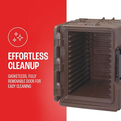 Cambro Insulated Food Pan Carrier - Hotbox for Catering & Transport - UPCS400 Series (Brown) - color: Brown