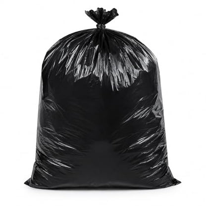 3 Mil Contractor Bags – Heavy Duty 20 Count Large Trash Bags – Tear & Puncture Resistant Garbage Bags for Construction, Yard, Industrial Use 32" x 50", 42 Gallon