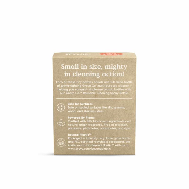 Grove Co. Multi-Purpose Cleaner Concentrate Refills, 2 x 1fl oz - size: 1 Fl Oz (Pack of 2)