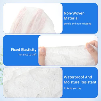50 Pack Disposable Toilet Seat Covers for Travel Public Toilet Hospital - size: 50 PC