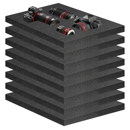 Eunice 8 Pcs 16" x 12" x 1" Foam Inserts, Padding - size: 8PCS-16*12*1 Inches