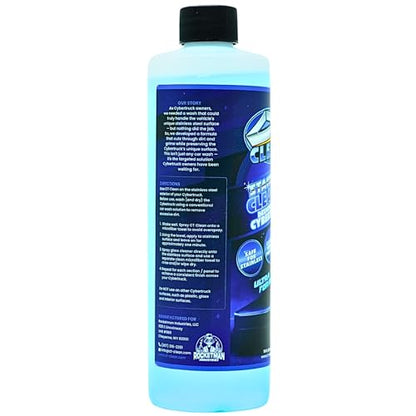 Ultra Shine Waterless Stainless Steel Cleaner & Wash for Tesla Cybertruck – High-Gloss, Removes Grease & Fingerprints, Eco-Friendly (16 Fl. Oz.)