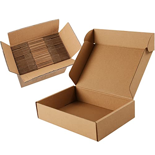 9x6x2 Brown Cardboard Corrugated Boxes 30 Pack, Shipping Boxes for Small Business Mailing Boxes, Mailer Packaging Boxes - color: Brown, size: 9 x 6 x 2