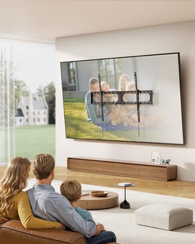 monTEK Heavy Duty Tilting TV Wall Mount for 37-150 Inch TVs, Up to 375 lbs - size: 37-150'' Tilt