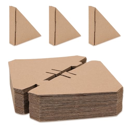 50 Pack Cardboard Corner Protectors 3.54" Side Length 0.78" ID - size: 3.54"×0.78"