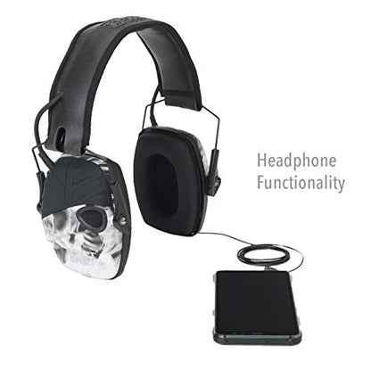 Howard Leight R-02531 by Honeywell Impact Sport Sound Amplification Electronic Shooting Earmuff, Smoke - color: Smoke, size: Medium