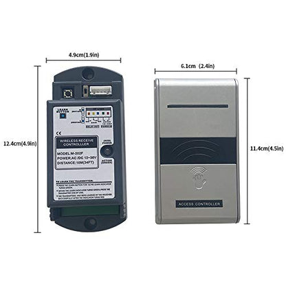 Olideauto Wireless Touchless Door Opener with 2pcs Touchless Wireless Hand Sensor Switches
