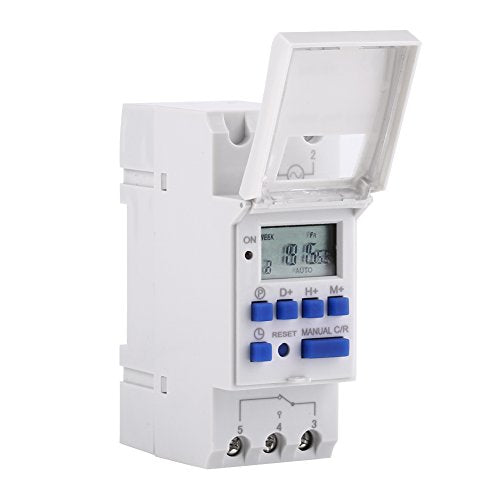 Digital Time Relay 7 Day Programmable, 16A 12V DC - size: 12V English, style: 12V English
