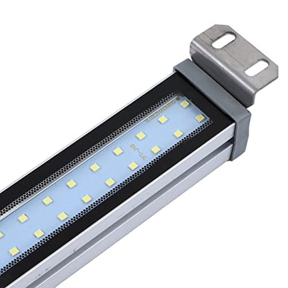 Industrial LED Tube Light, 24V 12W Aluminum Alloy LED Working Light White Source IP67 Explosion Proof Machine Tube Light For CNC Machine Tool Machining Center Work