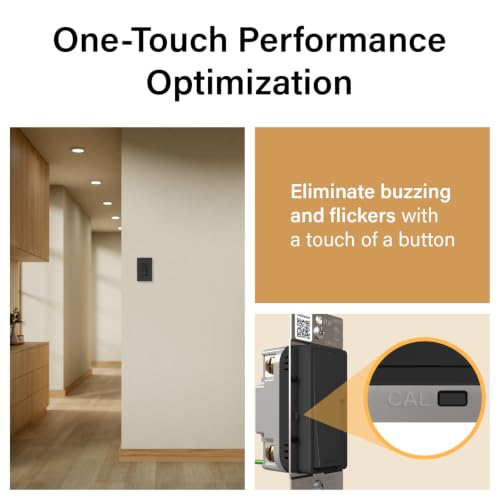 Legrand Radiant 150W LED Dimmer Light Switch 3-Way Rocker Black 1 Pack - color: Black