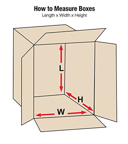 BOX USA 12 x 9 x 8 Corrugated Cardboard Boxes, Small 12"L x 9"W x 8"H, Pack of 25 | Shipping, Packaging, Moving, Storage Box for Home or Business, Strong Wholesale Bulk Boxes - size: 12x9x8" Small 25-Pk