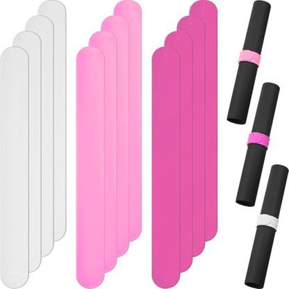 Charniol 12 Pieces Gift Wrapping Paper Roll Holder, Rose Red, Pink, White - color: Rose Red, Pink, White