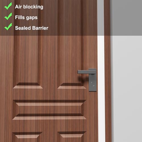 Elvone T-Shaped Weather Stripping Seal, White Silicone, 1.37 in x 20 ft - color: White, size: 20FTX1.37IN