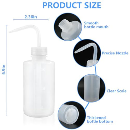 DTDNZKN 2 Pack 8oz (250ml) Wash Bottles