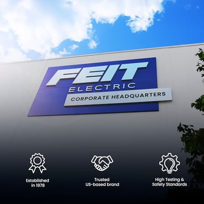 Feit Electric Enchance A19 LED Light Bulbs, 8.8W (60W Equivalent), 3000K Bright White, Dimmable, 90+ CRI, E26 Base, 17,000-Hour Lifetime, Residential or Commercial Bulb, A1960/930CA/FIL/4, 4-Pack
