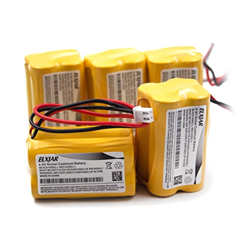 (5-Pack) 4.8V 800mAh Ni-Cd Battery for BL93NC487 BAA-48R - color: 5-Pack