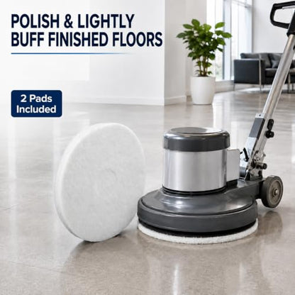 12" Polish Orbiter Pad 437.051 (2-Pack, White)