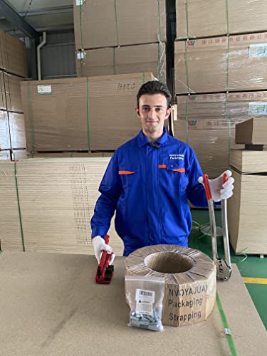 Packaging Strapping Open Convex Seals for 1/2" Strap Width Polyester Strapping, Banding Strapping Clips Plastic Poly Strapping Metal Buckle(Pack of 100)