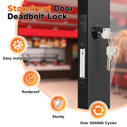 Storefront Door Lock Commerical Mortise Lock