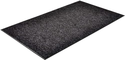 Notrax 136 Polynib Entrance Mat, for Home or Office, 4' X 6' Charcoal - color: Charcoal, size: 4' x 5'11" (Rectangular)