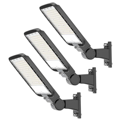 200W LED Parking Lot Light: 24000LM, 5000K Arm Mount 3Packs - size: 200W 3PACK