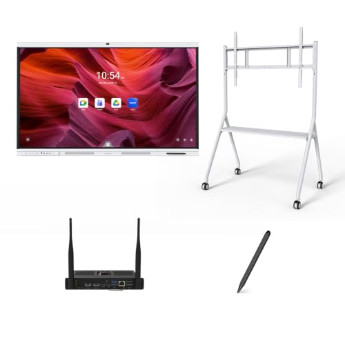 75" All-in-One Smart Board+Win11 OPS+Mobile Stand+Stylus Dual System