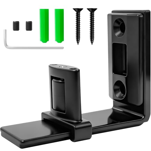 IWIWE U‑Shape Sliding Barn Door Floor Stopper, Bottom Floor Guide 1 Pack - size: U-Shape Guide - 1 Pack