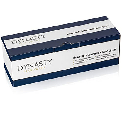 Dynasty 4401 Series Door Closer, Sprayed Aluminum, Spring 1-6, ADA - style: Sprayed Aluminum