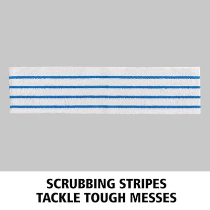 Rubbermaid HYGEN Disposable Microfiber Pad, 18 Quick Connect Mop System, 50 Count (Pack of 3), with Scrubbing Stripes for Dry & Wet Cleaning, Multi-Surface - style: Dispoable Microfiber - 150ct