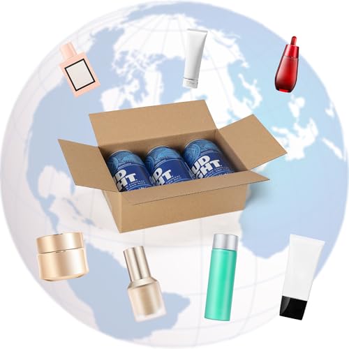 CRUGLA 40 Packs 8x5x3 Shipping Boxes for Small Business, Corrugated Cardboard Boxes Bulk for Shipping Packing Mailing - size: 8x5x3 Inch