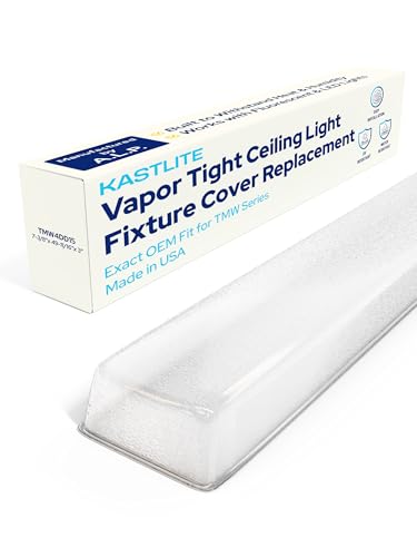 KASTLITE TMW4DD15 Vapor Tight Light Fixture Cover Replacement, Pack of 4 - size: ALP-TMW4DD15