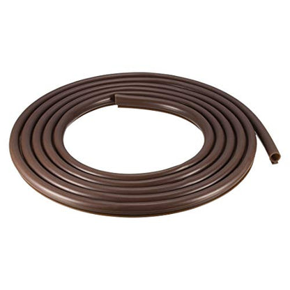 uxcell T-Slot Mount Window Weatherstrip Seal 9mm Bulb Bubble for 5mm Slot 5 Meters Long Coffee - color: Coffee, size: 5m