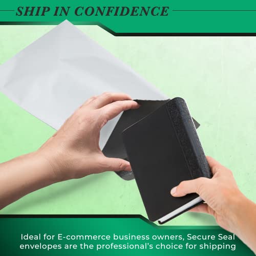2000 Pack Secure Seal White Poly Mailers - 5x7 Safe Shipping Bags - E-Commerce Self Sealing 2 Mil Poly Envelopes - size: 5" x 7" (2000 Pack)
