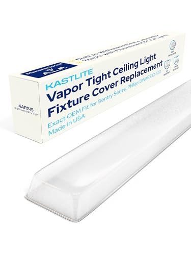 KASTLITE 4ARS15 Vapor Tight Light Fixture Cover Replacement, Pack of 4 - size: ALP-4ARS15