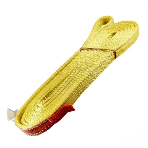DD Sling (USA Made) 1" & 2" Widths by 4' to 12' Lengths In Listing, 2 Ply, Endless Nylon Lifting Slings, 900 webbing,, 6,400 lbs Vertical, 5,100 lbs Choker, 12,800 lbs Basket (USA Made Nylon) (1"x6') - size: 1"x6'