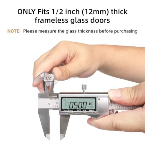 AmazerBath 3-Pack 15.75" Shower Door Bottom Seal for 1/2" (12mm) Glass - 3 Section Segmented Shower Installation Kit Frameless Glass Door Seal Strip - style: Bottom Seal 1/2