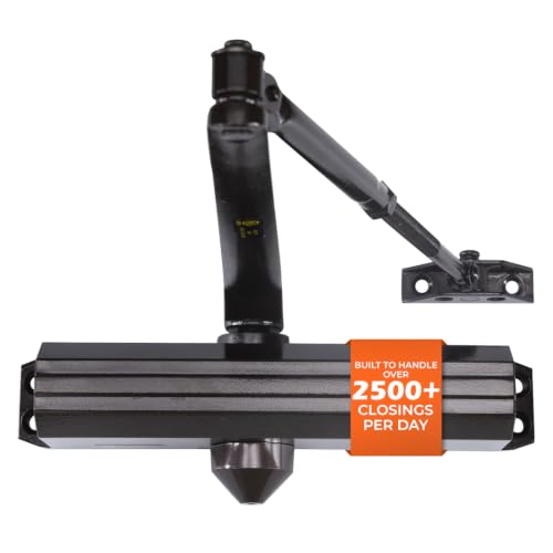 Boomerang D4016 Medium/Heavy-Duty Designer Auto Commercial Door Closer - color: Dark Bronze